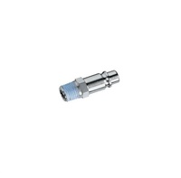 23SFAN10SXN RECTUS STEEL COUPLER<BR>1/8" NPT MALE STRAIGHT-THRU PLUG